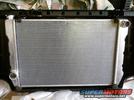 Radiator with Supermotors.net watermark