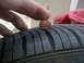 1993 Ford Probe - Checking tire tread depth with a penny.