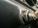 1964 Ford Ranchero - Ignition lock cylinder with key inserted, showing signs of wear and rust.