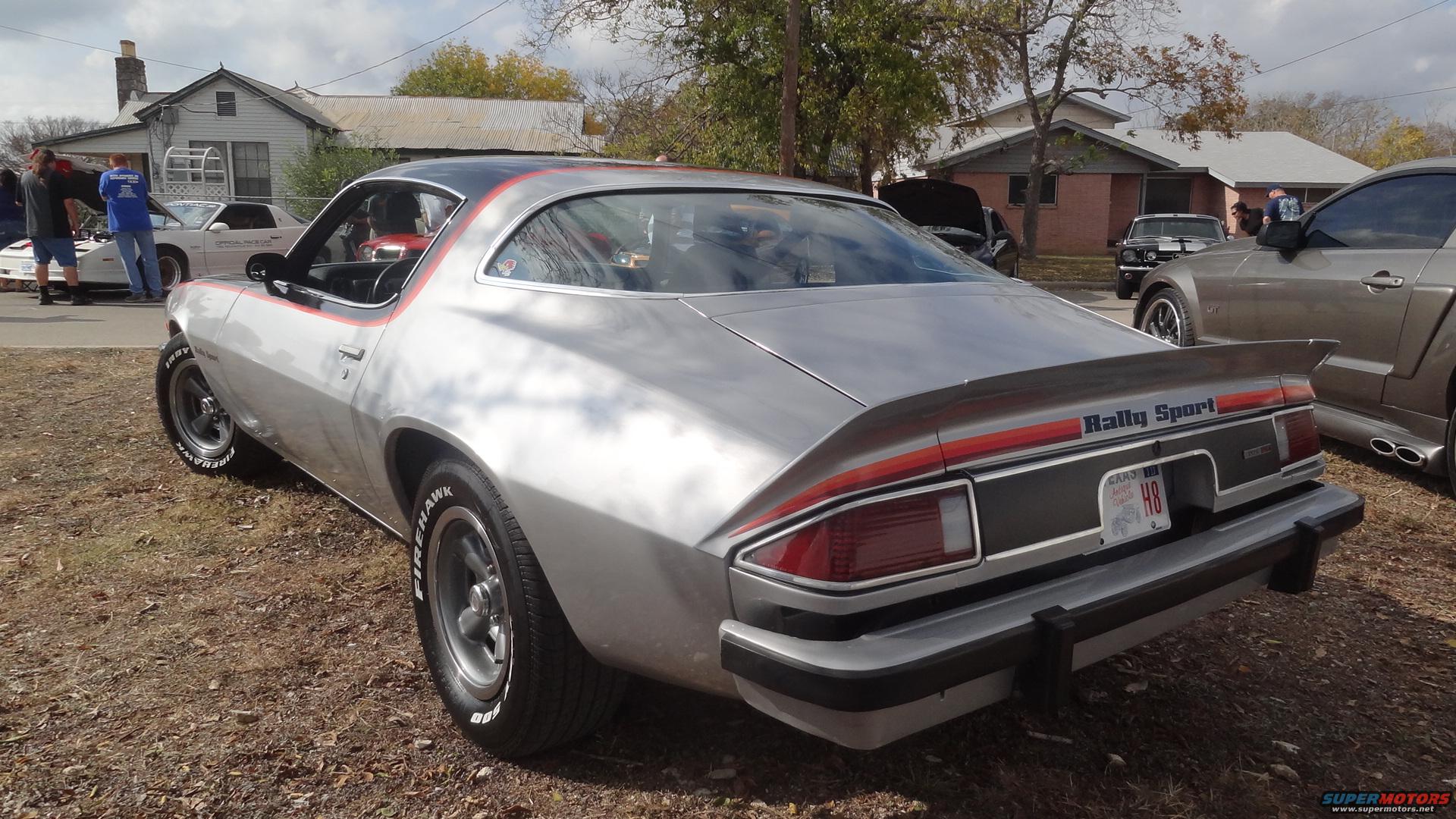 1976 Chevrolet Camaro The Rally Sport Picture Supermotors Net