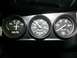 1964 Ford Ranchero - Dashboard gauges showing voltage, water temperature, and oil pressure readings.