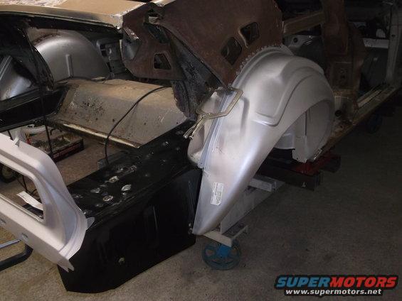 Even the wheelhouses fit great, very little massaging.