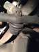 1995 Ford Bronco - Worn ball joint in steering linkage, likely needs replacement.