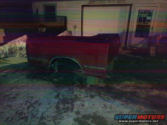box off and sitting on blocks