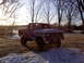 1978 Ford Bronco - This weathered 1970s Ford F-Series pickup truck sits in a snowy outdoor setting.