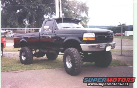 96 F350,1 month old,460,5spd,8"lift,no body lift,38 swampers