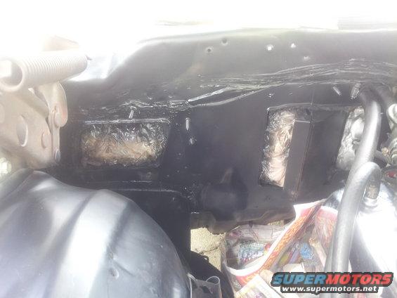 Engine bay insulation