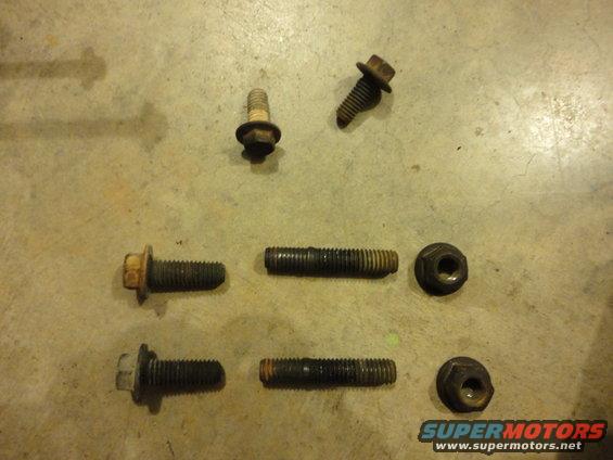 300cid A.C./Power Steering Pump engine block mounting hardware.