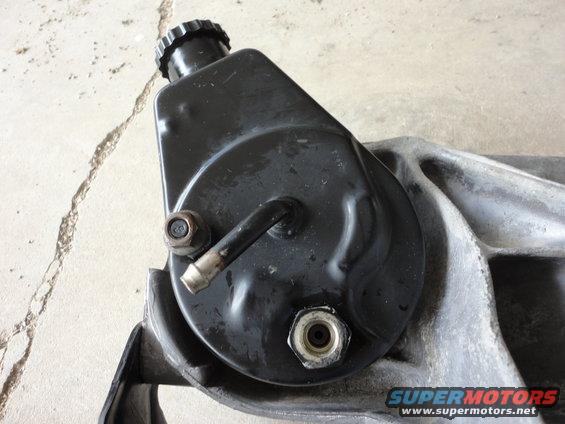 300cid Saginaw Pump/Bracket clean 3 (back of pump)