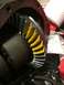 1996 Ford Bronco - Differential gears are shown with yellow paint applied to the teeth for inspection.