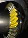 1996 Ford Bronco - Close-up view of differential gears, showing yellow paint applied to the teeth for analysis.