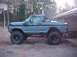 1979 Ford Bronco - This modified 1978 Ford Bronco features a significant lift and large off-road tires.