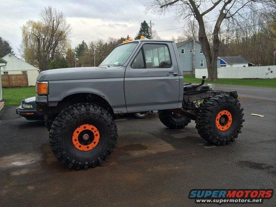 on 44s and painted