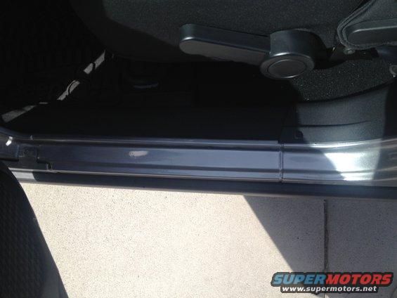 2014 Jeep Rubicon Unlimited JKUR Mopar Door Sill protectors