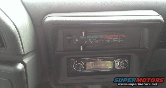 Black trim panels reinstalled