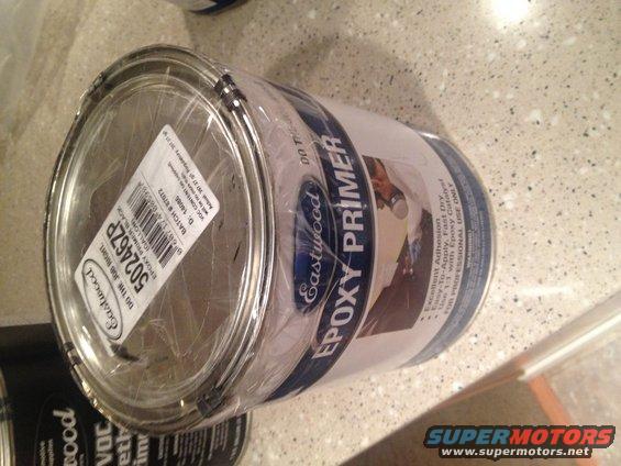 Eastwood Black epoxy primer
