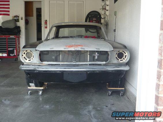 1965 Mustang 17x7 wheels with 235/45-17 tires