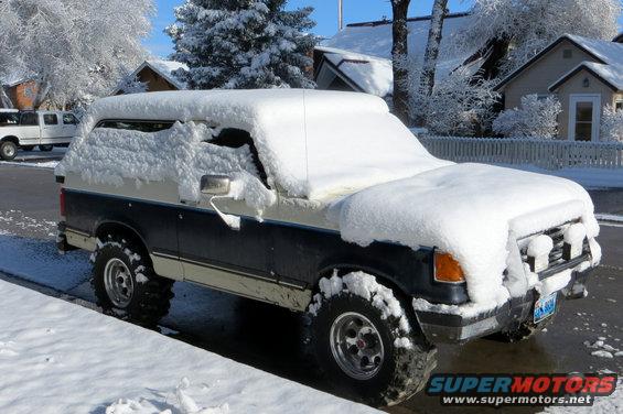 Still winter here!