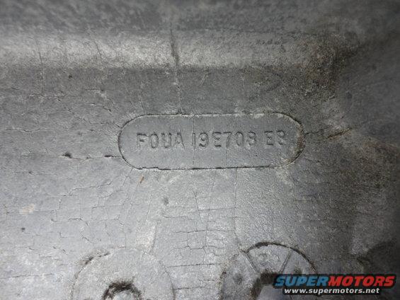 460 Saginaw Pump Bracket Part #