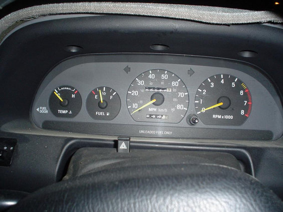 Gaugecluster with Tachometer