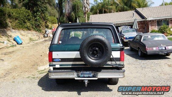 dipped rim and top later did bumper