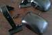 1988 Ford Bronco - Mirrors after painting with VHT Engine Metallic and baking in the oven for 60mins at 200 degrees.