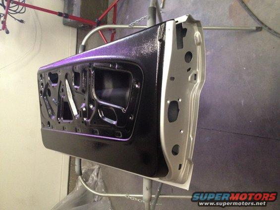 1965 Mustang Boulevard Black/Chop Top Silver PS door