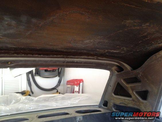 interior-roof-before-cleaning-and-peel-and-sea.jpg 1965 Mustang Peel Seal and Headliner Install