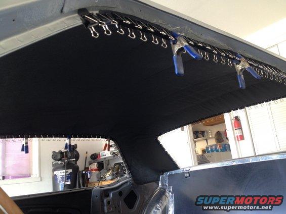 1965 Mustang Peel Seal and Headliner Install 
