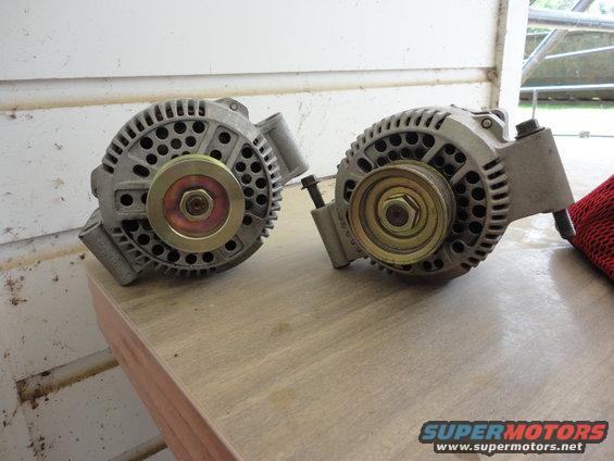 dsc00922.jpg 130 amp 3G from 1996 Ford Econoline Van (left) vs. stock 95 amp 3G (right)