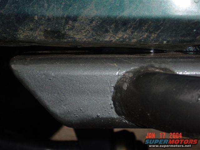 Driver side spacing front
