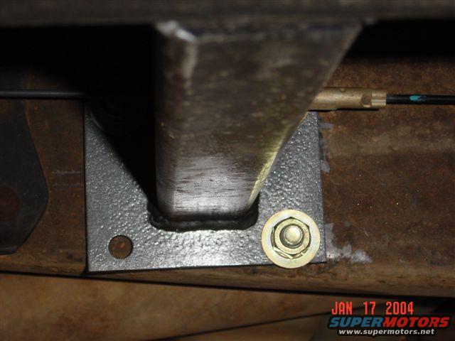 Driver side front mount