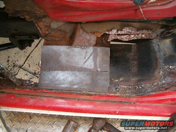 The steel I am putting in
