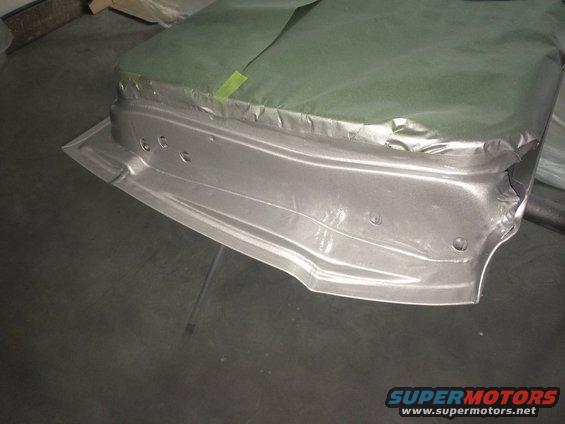 1965 Mustang DS Dynacorn Door chop top silver jambs