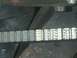 1968 Mercury Cougar - Close-up of a ribbed engine belt showing the DAYCO 17435 part number and "MADE IN U.S.A." text.