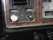 1979 Ford Bronco - Close-up of a vehicle's dashboard interior, showing controls and gauges.