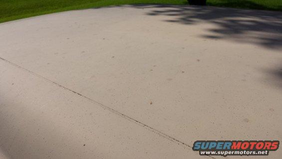 Beige car roof with dirt specks and a seam line