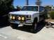 1986 Ford Bronco - This 1986 Ford Bronco features a unique set of four yellow smiley face auxiliary lights mounted on its front grille guard.