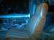 1986 Ford Bronco - Interior view of a 1986 Ford Bronco, with the driver's side door panel removed.