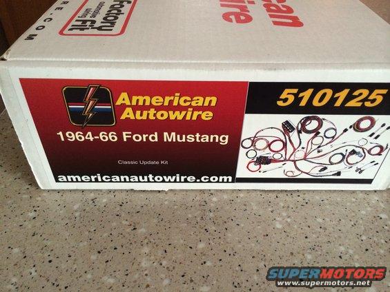 1965 Mustang American Autowire Harness Kit 510125