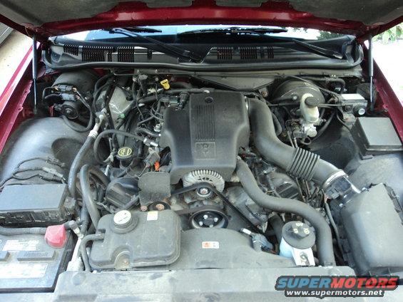 2004 Mercury Grand Marquis engine bay
