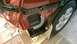 2015 Subaru Forester - The rear bumper assembly has been detached, revealing the vehicle's internal structure and a tire.
