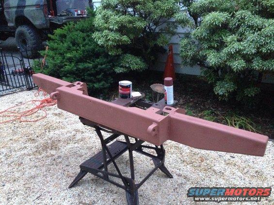 FRONT bumper in primer pink