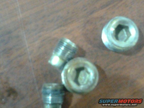 The cause of the oil leaks. 