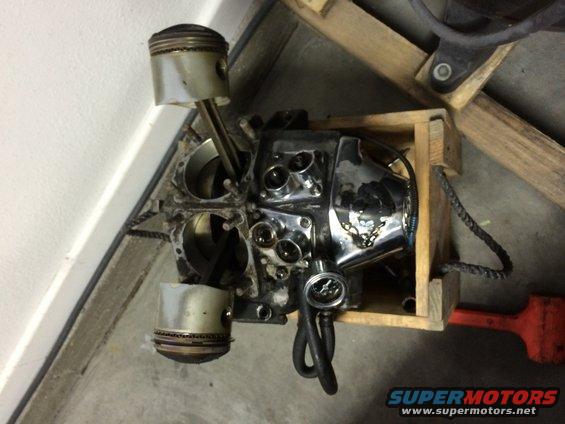 1975 Shovelhead - teardown motor