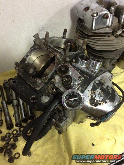 1975 Shovelhead - teardown motor
