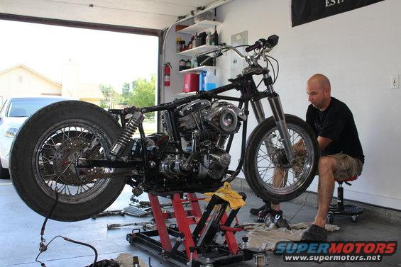 1975 Shovelhead - teardown 
