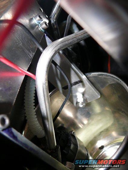 close-up of vehicle wiring and metal components