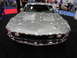 1971 Ford Ranchero - Front view of a silver 1969 Ford Mustang Mach 1 on display.