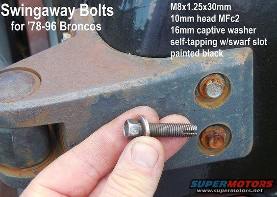 swingawaybolt.jpg Swingaway Bolts for '78-96 Broncos

[url=https://www.supermotors.net/registry/media/1168824][img]https://www.supermotors.net/getfile/1168824/thumbnail/swingxtract.jpg[/img][/url]